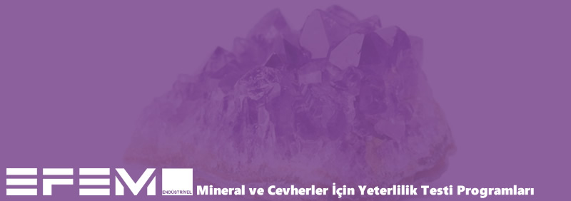 Maden, Mineral ve Cevherler İçin Krom Cevheri, Kayaçlarda Kükürt, Toplam Demir, Mangan Miktarı, Kurşun, Çinko, Oksitlerin XRF Metodu ile Element tayini, Kişiye Özel Test Programları